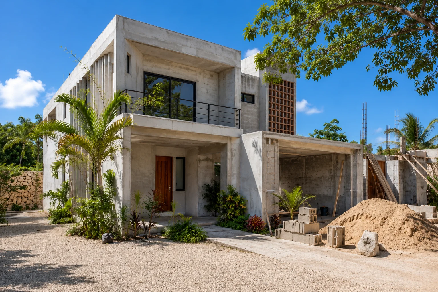 Why are houses in Mexico made of concrete - featured image